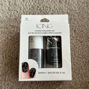 Cute nail polish in the brand icing